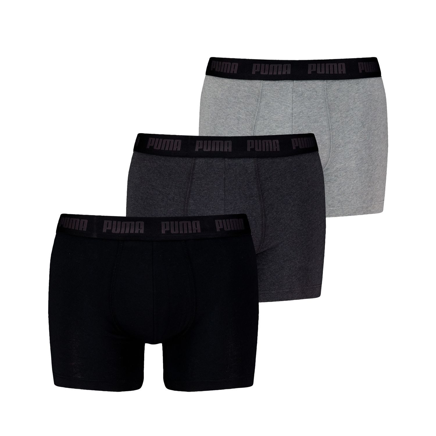 PUMA BODYWEAR Boxershorts (Packung, 3-St) mit Marken-Logo im Bund günstig online kaufen