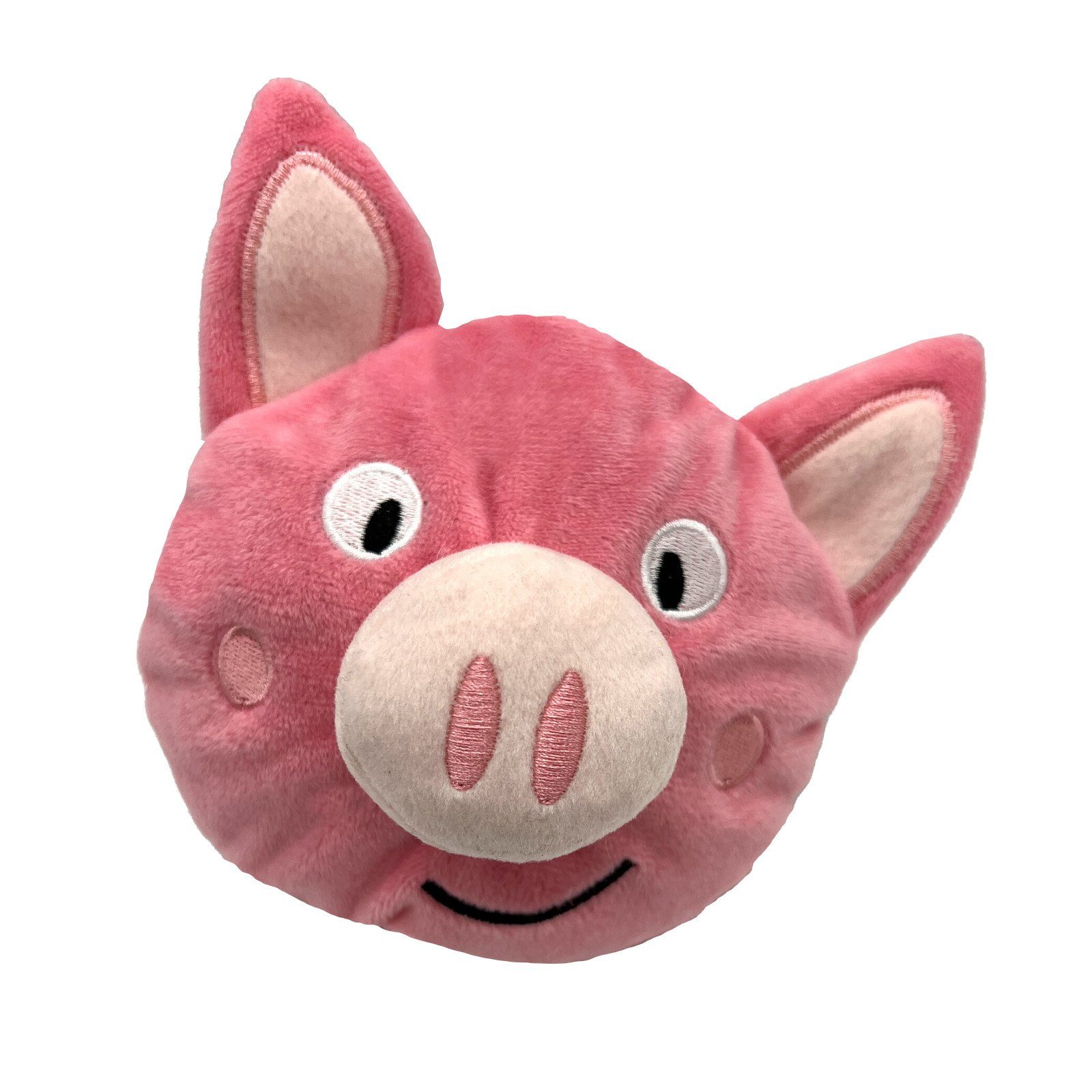 Aumüller Tierkuscheltier Katzenspielkissen mit Baldrian, Schweinchen Peggy