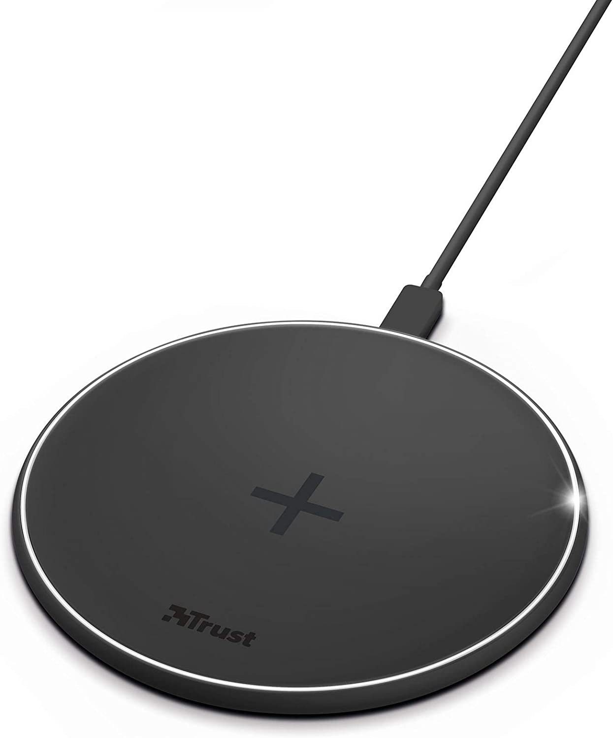 Trust Qylo Induktions-Ladegerät (Schnelles kabelloses Ladegerät für Qi-fähige Smartphones)