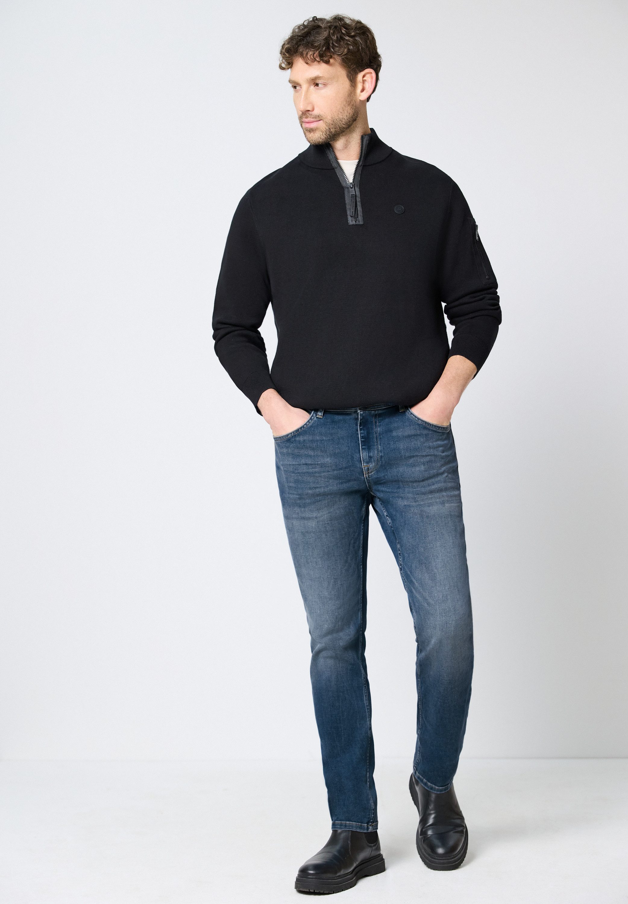 STREET ONE MEN Regular-fit-Jeans 5-Pocket-Style