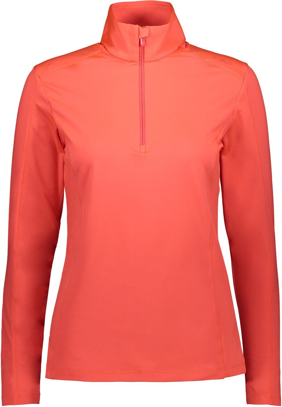 CMP Rollkragenpullover WOMAN SWEAT RED FLUO günstig online kaufen