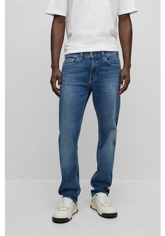 BOSS ORANGE Straight-Jeans Delaware BC-P su Logoba...