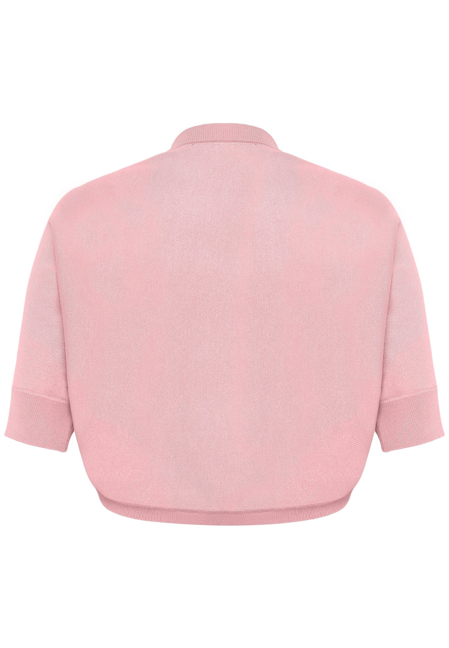 Zero Strickjacke Damen kurzarm (1-tlg) Plain/ ohne Details