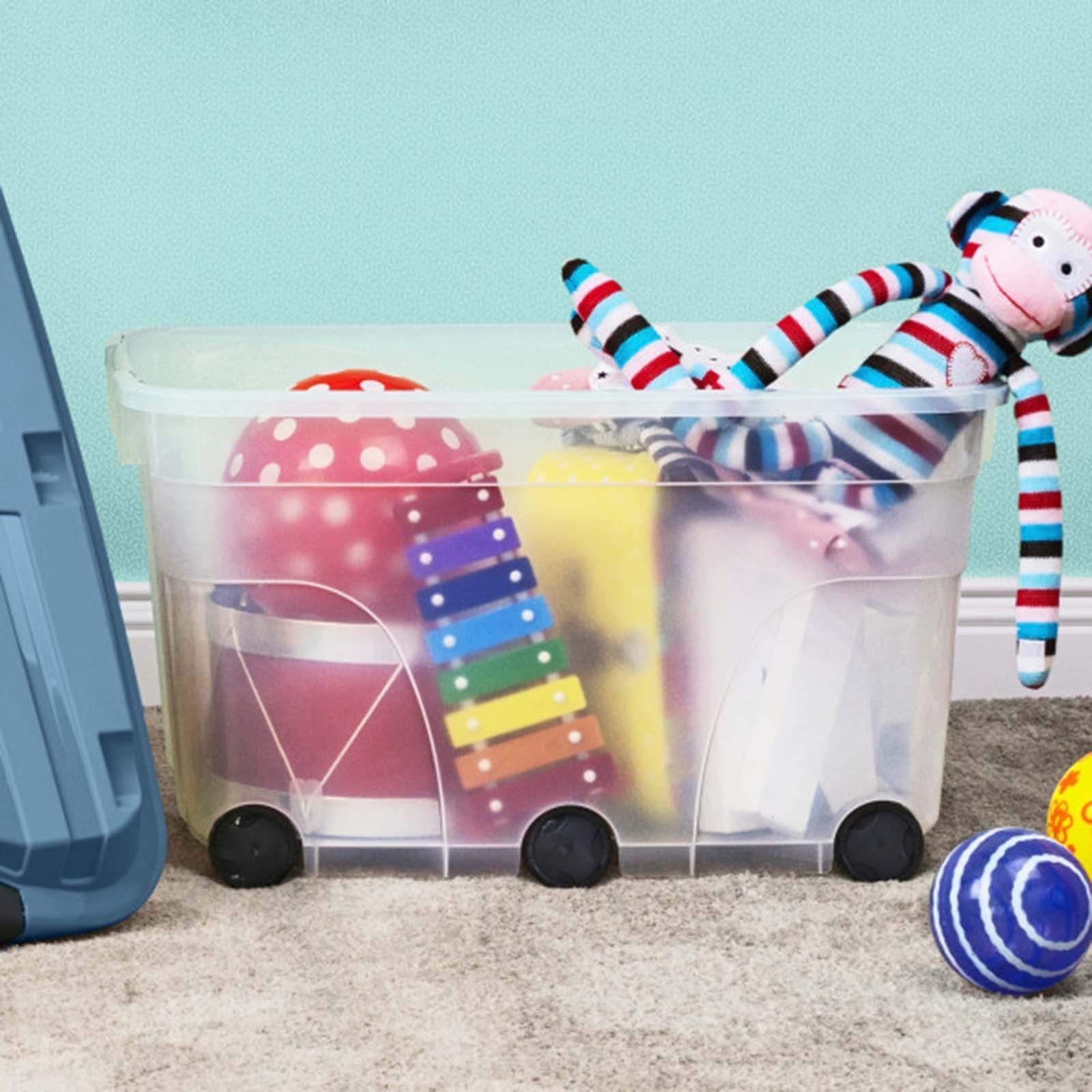 ROTHO Aufbewahrungsbox ROTHO Aufbewahrungsbox 2er-Set Rollboxen günstig online kaufen