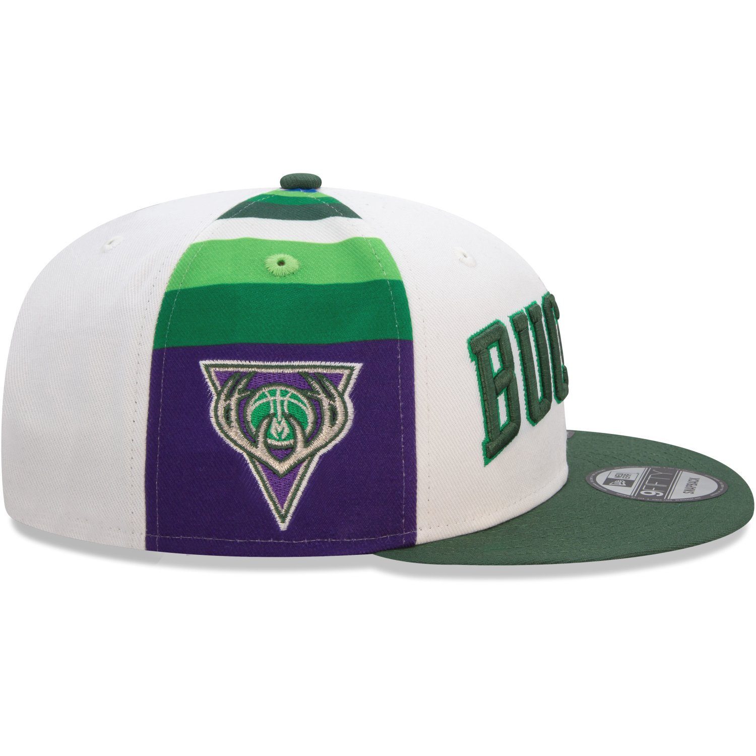 Bucks Milwaukee official New NBA 9Fifty AUTHENTICS CITY Snapback Era Cap