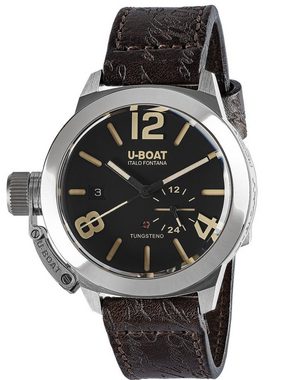 U-Boat Schweizer Uhr U-Boat 8893 Classico Tungsteno Black Automatik Her