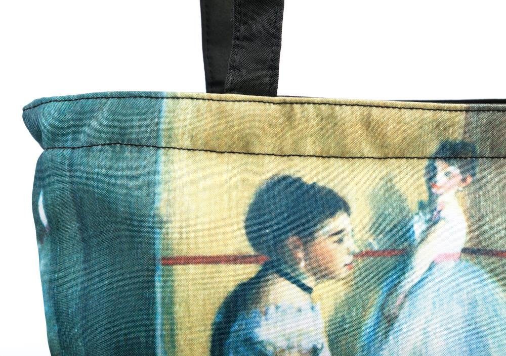Luckyweather not just any other day Shopper Einkaufstasche / Shopping Bag Motiv BALLET CLASS (1-tlg., 1 Stück Shopping Bag), Schultertasche beidseitig bedruckt mit Motiv bedruckt
