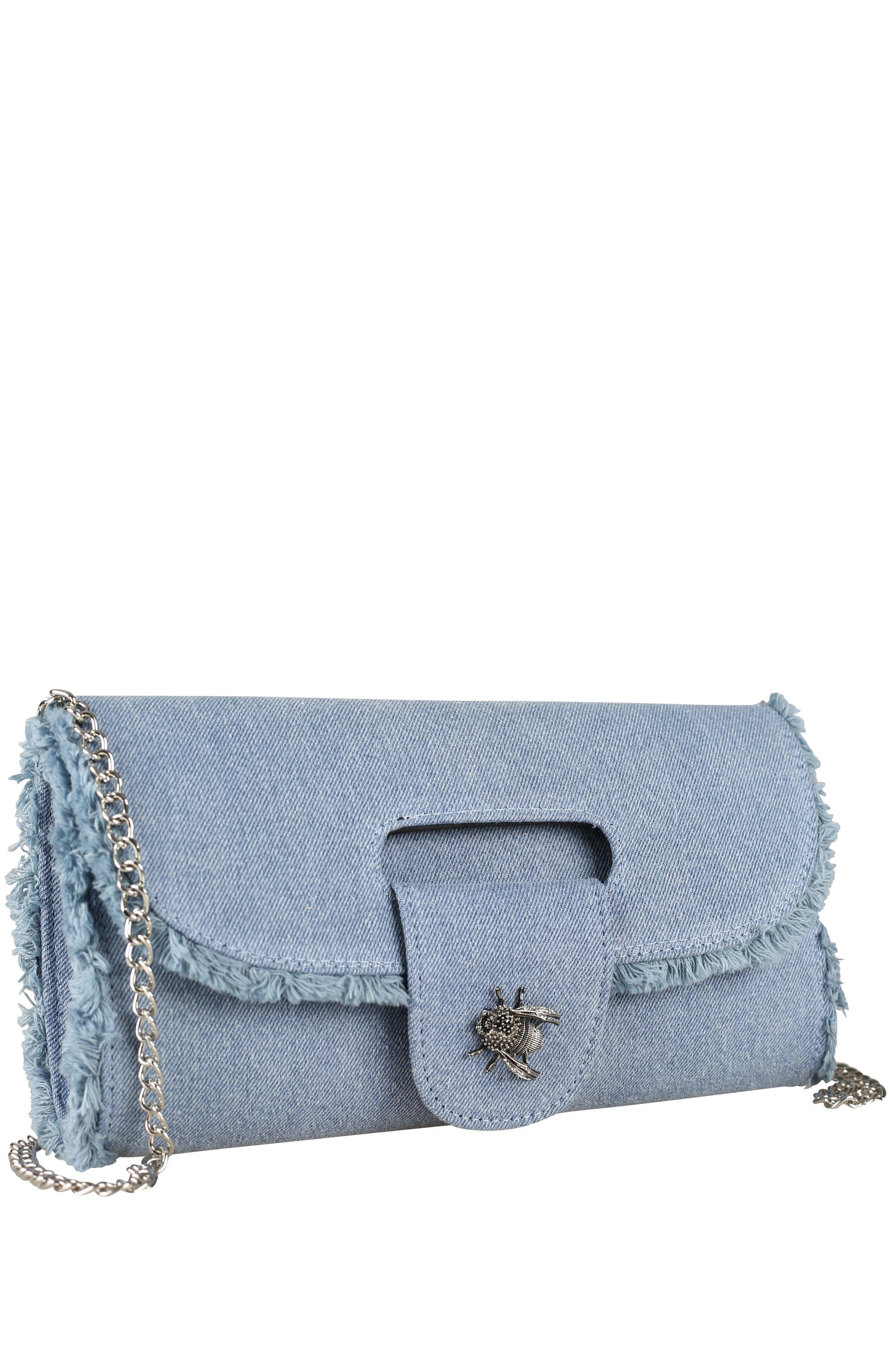 COLLEZIONE ALESSANDRO Clutch Bee, Clutch und Umhängetasche zugleich