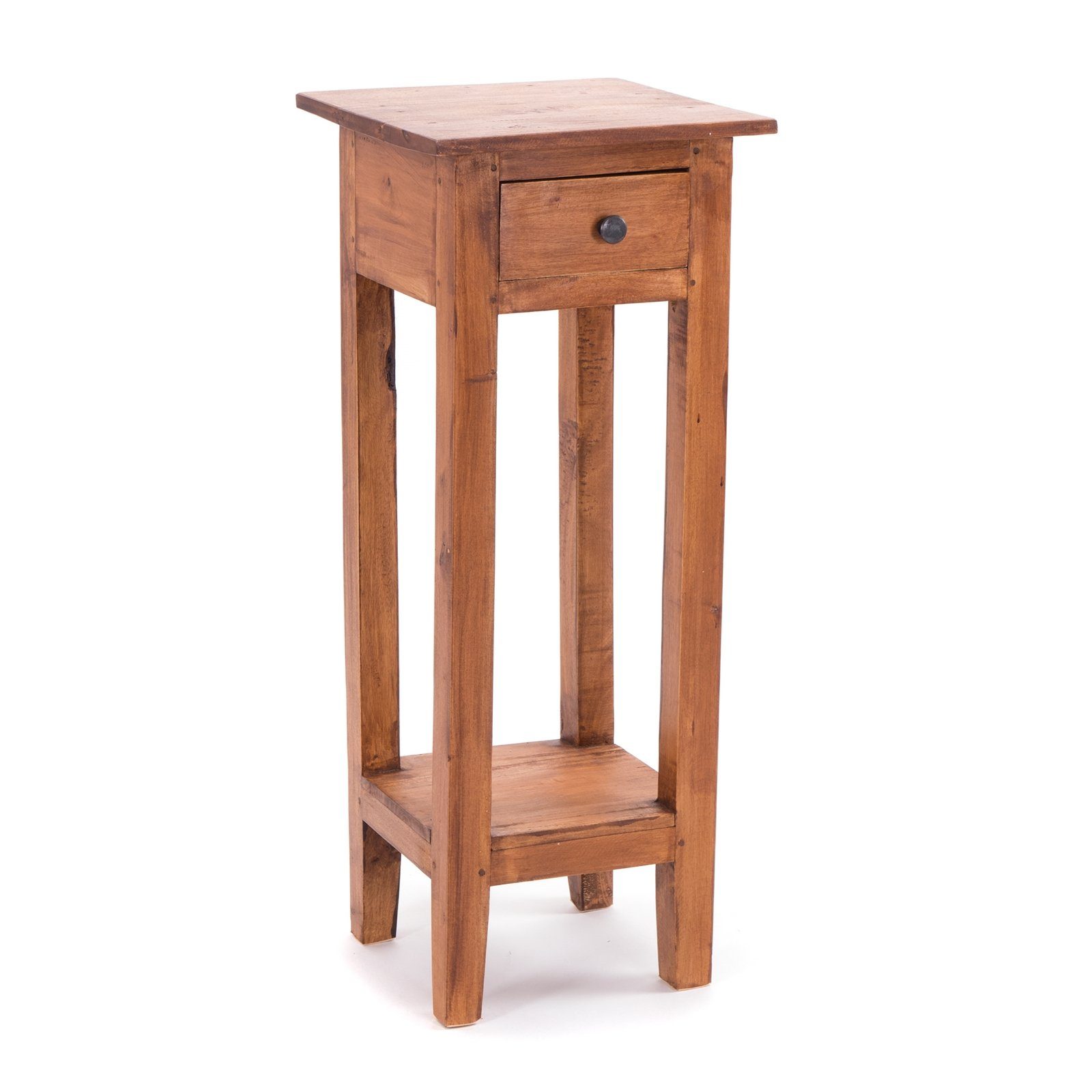 DESIGN DELIGHTS Telefontisch TELEFONTISCH "NAPOLEON", 75x30x30 cm, Altholz günstig online kaufen