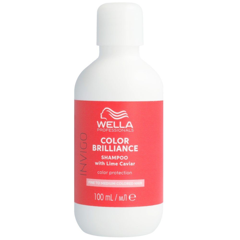 Haarshampoo Wella Professionals Invigo Color Brilliance Shampoo Fine 100 ml