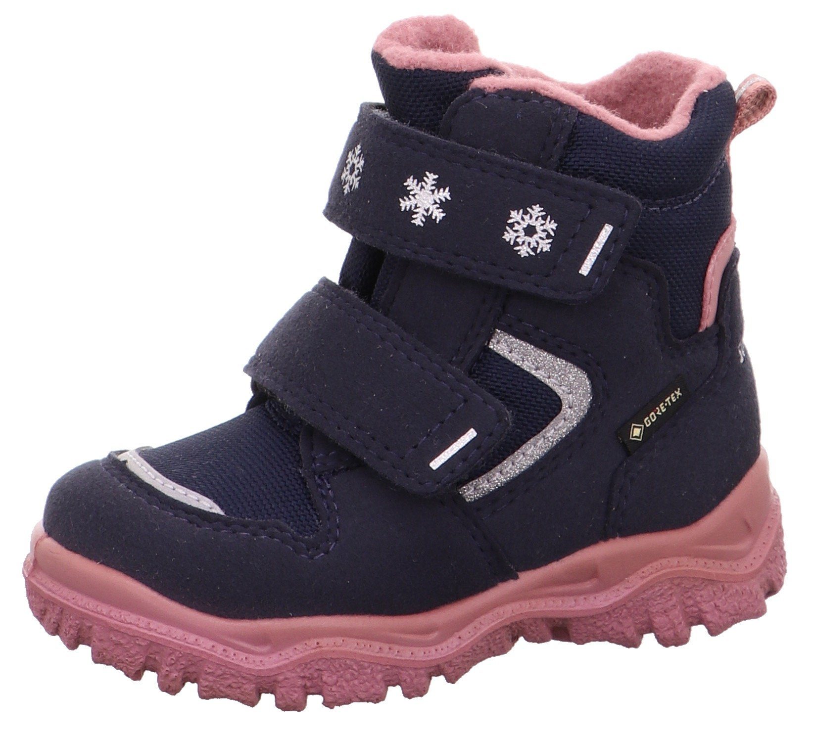 Superfit HUSKY1 WMS: Mittel Winterstiefel mit wasserdichtem GORE-TEX blau/rosa (20401731)