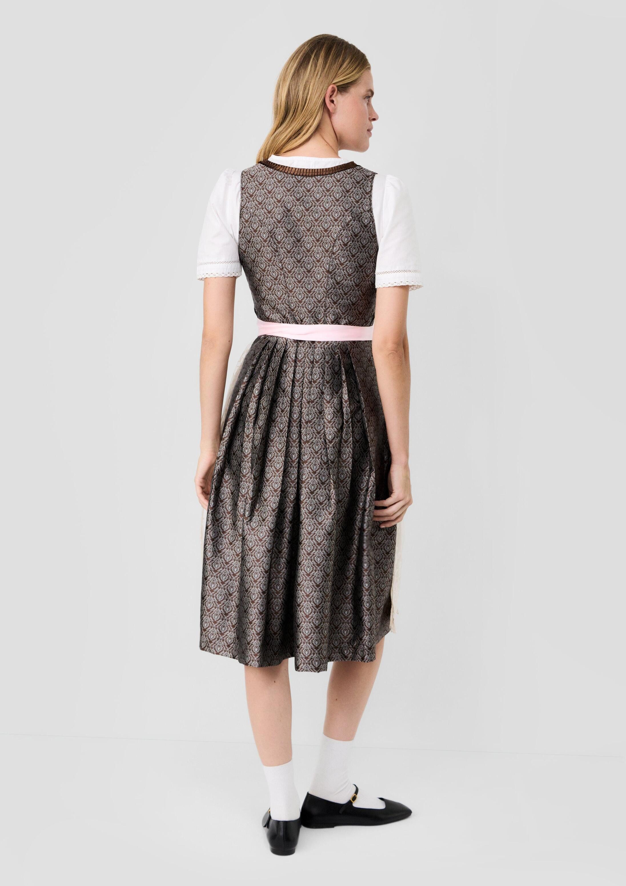 s.Oliver Kurzarmbluse Bluse Dirndlbluse
