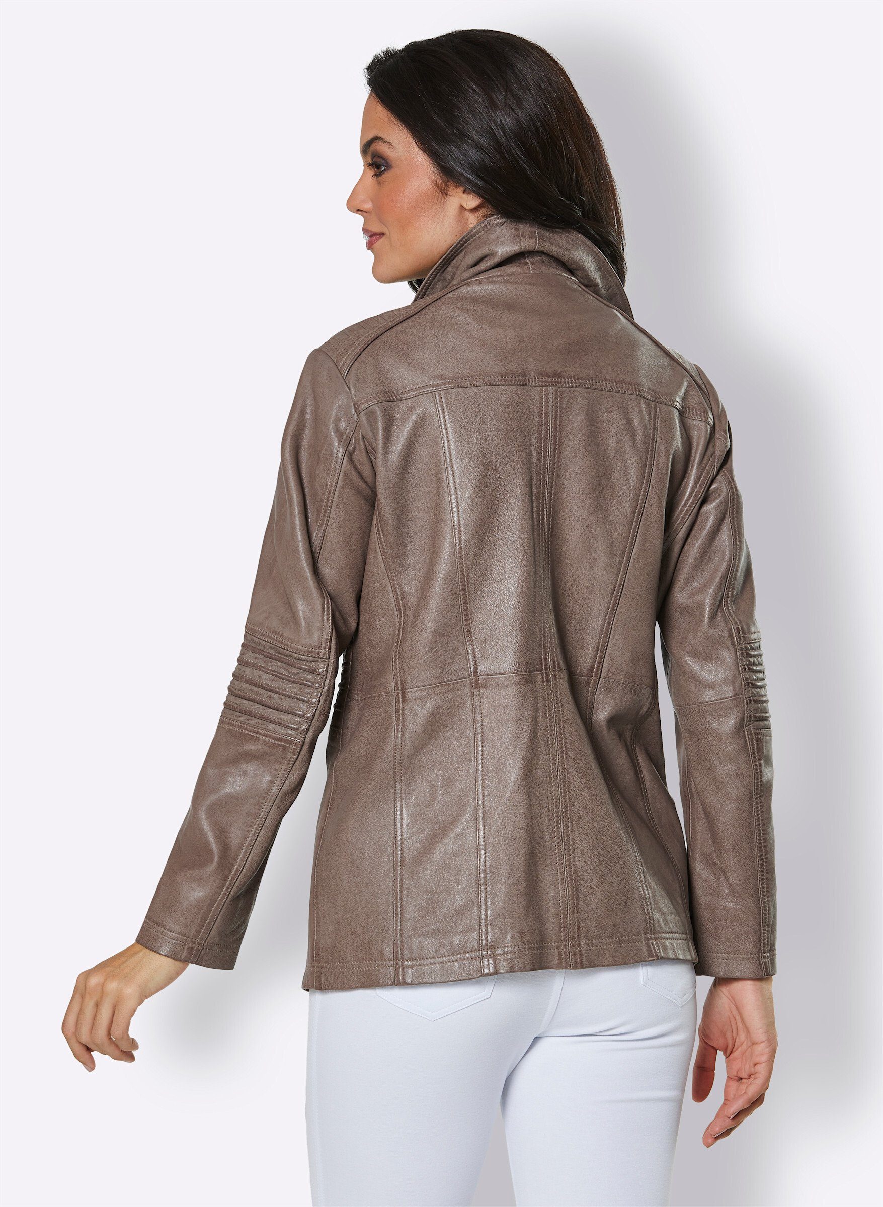 Witt Allwetterjacke Leder-Jacke Langarm