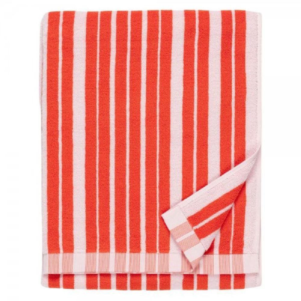 Marimekko Badetücher Badetuch Raide Rot Rosa (70x150cm)
