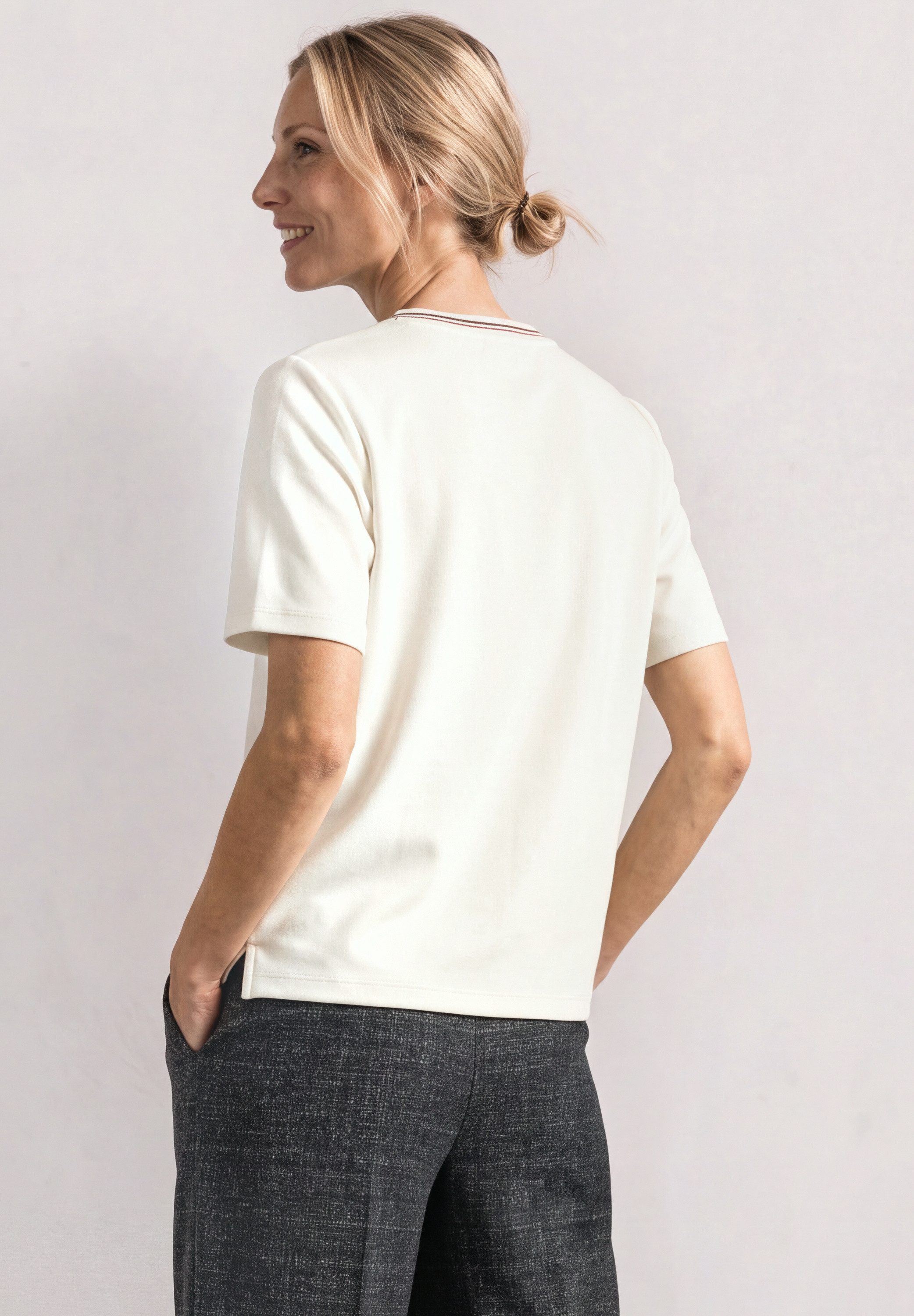 STREET ONE T-Shirt mit Rundhalsausschnitt – Bild 2 von 5