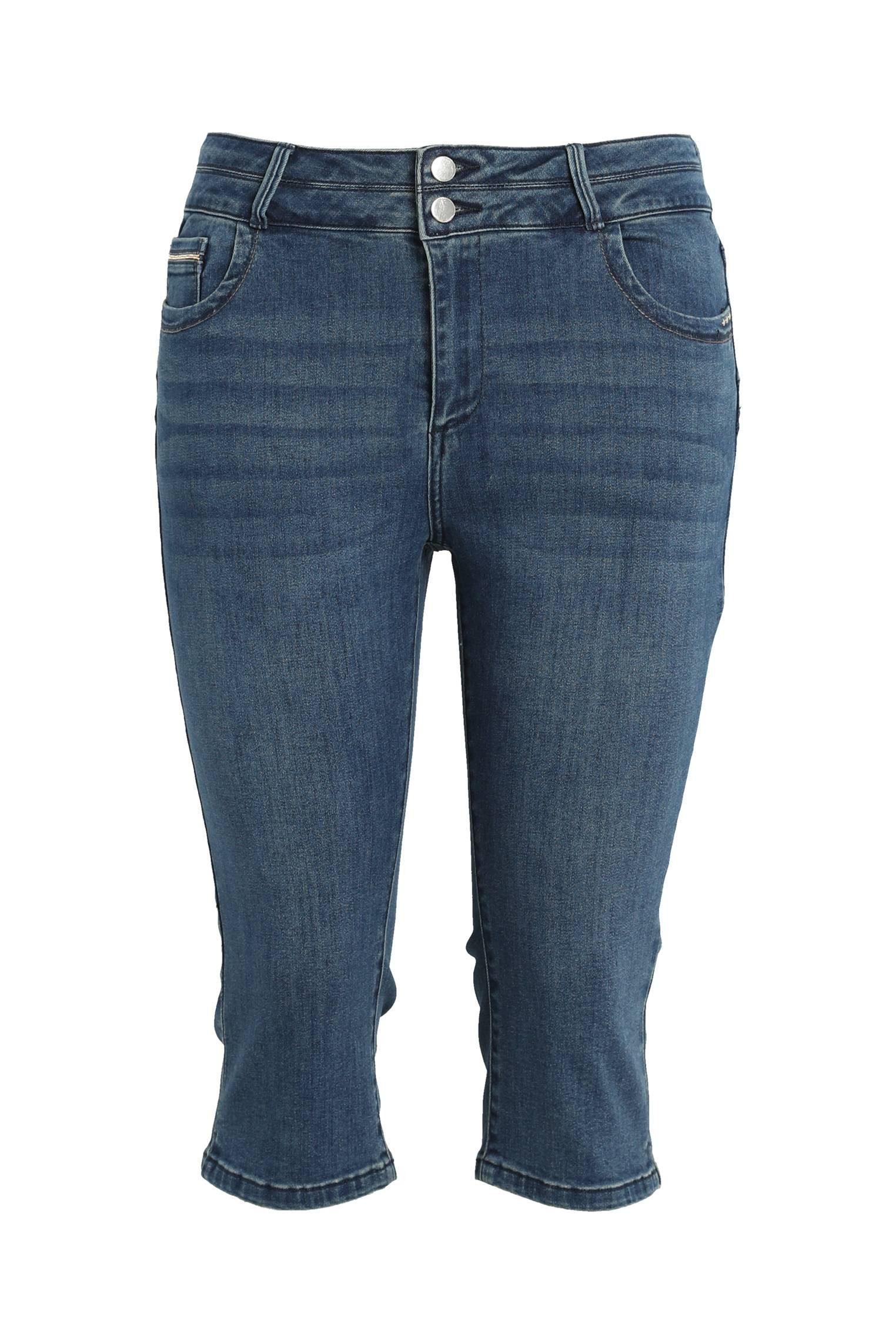 Paprika 5-Pocket-Jeans Kurze Slim-Fit-Jeans