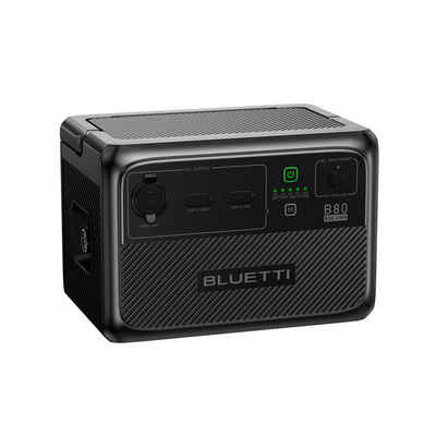 BLUETTI Stromerzeuger BLUETTI B80/P 806Wh Solarbatterie für BLUETTI AC60 Stromzeuger, IP65 Wasserdicht