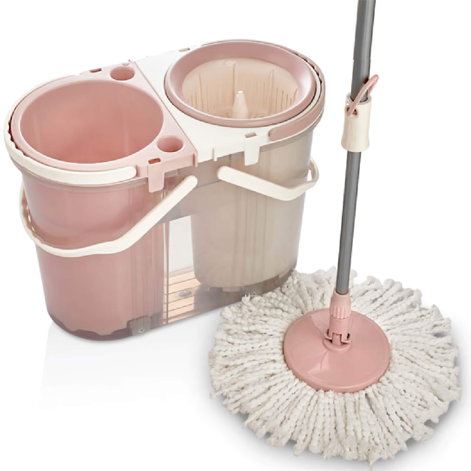 Vip Ahmet Wischmopp Wischmopp Set – Bodenwischer mit 20L + 6L + 6L Eimern