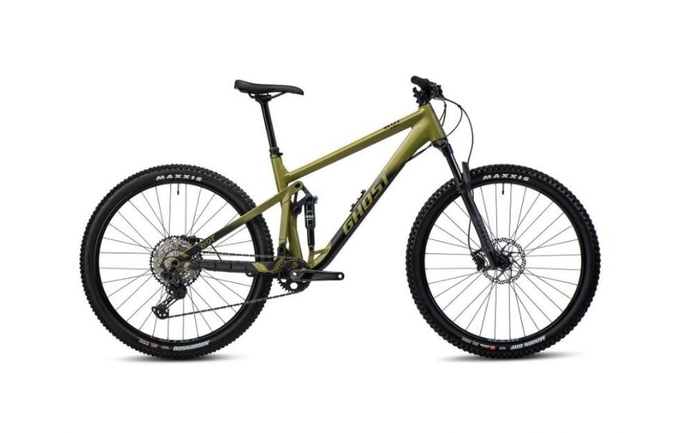 Ghost Cityrad GHOST Riot Trail AL spicy team green/black matt Größe M (MJ 2022)