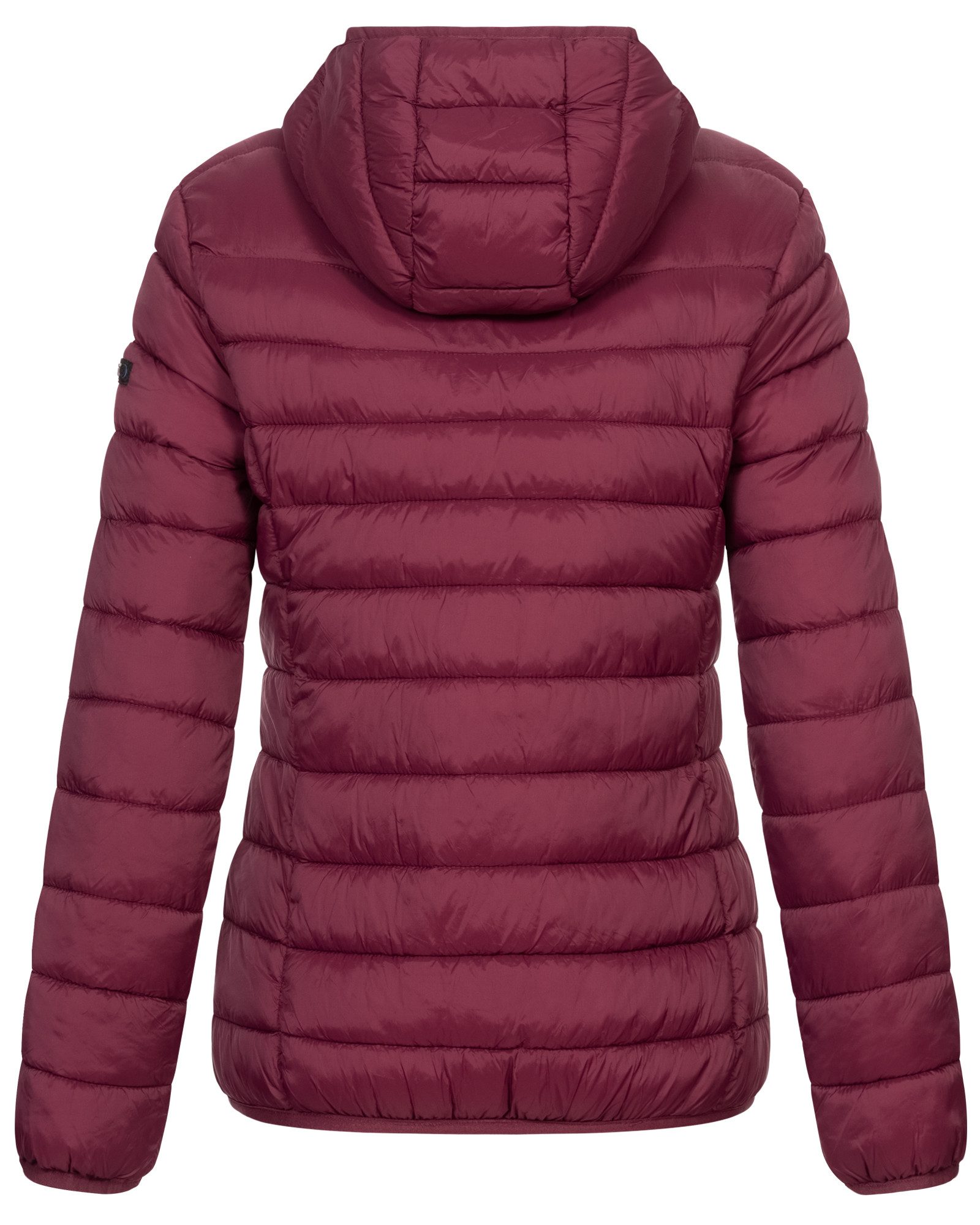 Geographical Norway Steppjacke Damen Frühlings Jacke Steppjacke Outdoor Übergangsjacke leicht Kapuze