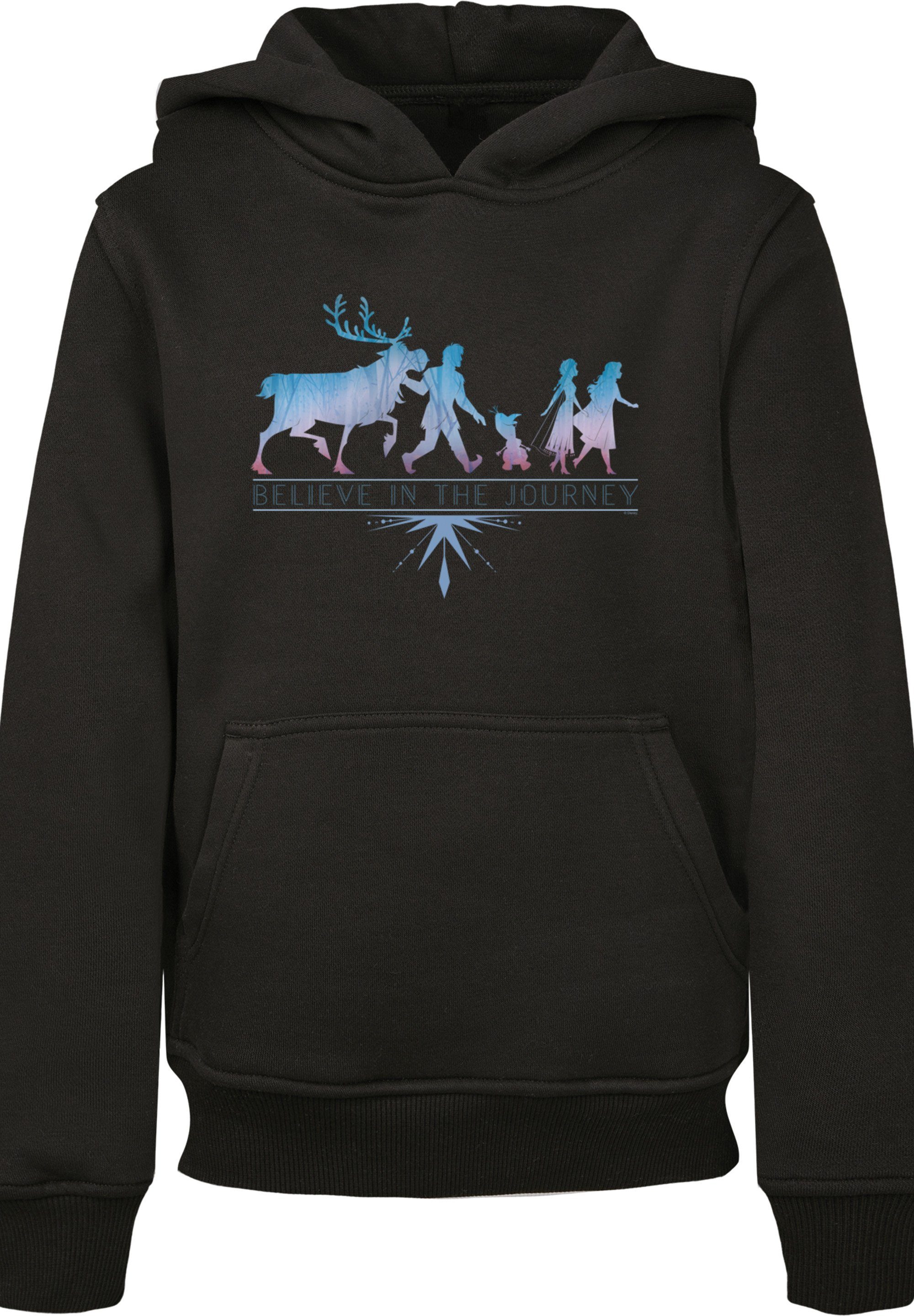 F4NT4STIC Sweatshirt Disney Frozen 2 Believe Merch,Jungen,Mädchen,Bedruckt The Kinder,Premium Journey schwarz In Unisex