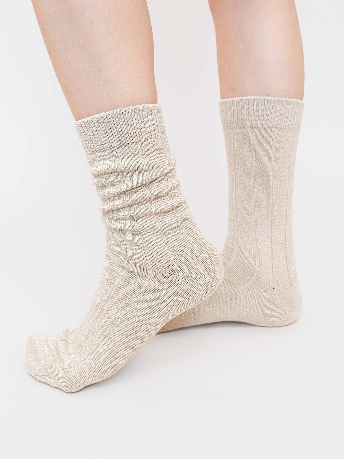 Textil Socken Erlich Astrid (2-Paar) sand