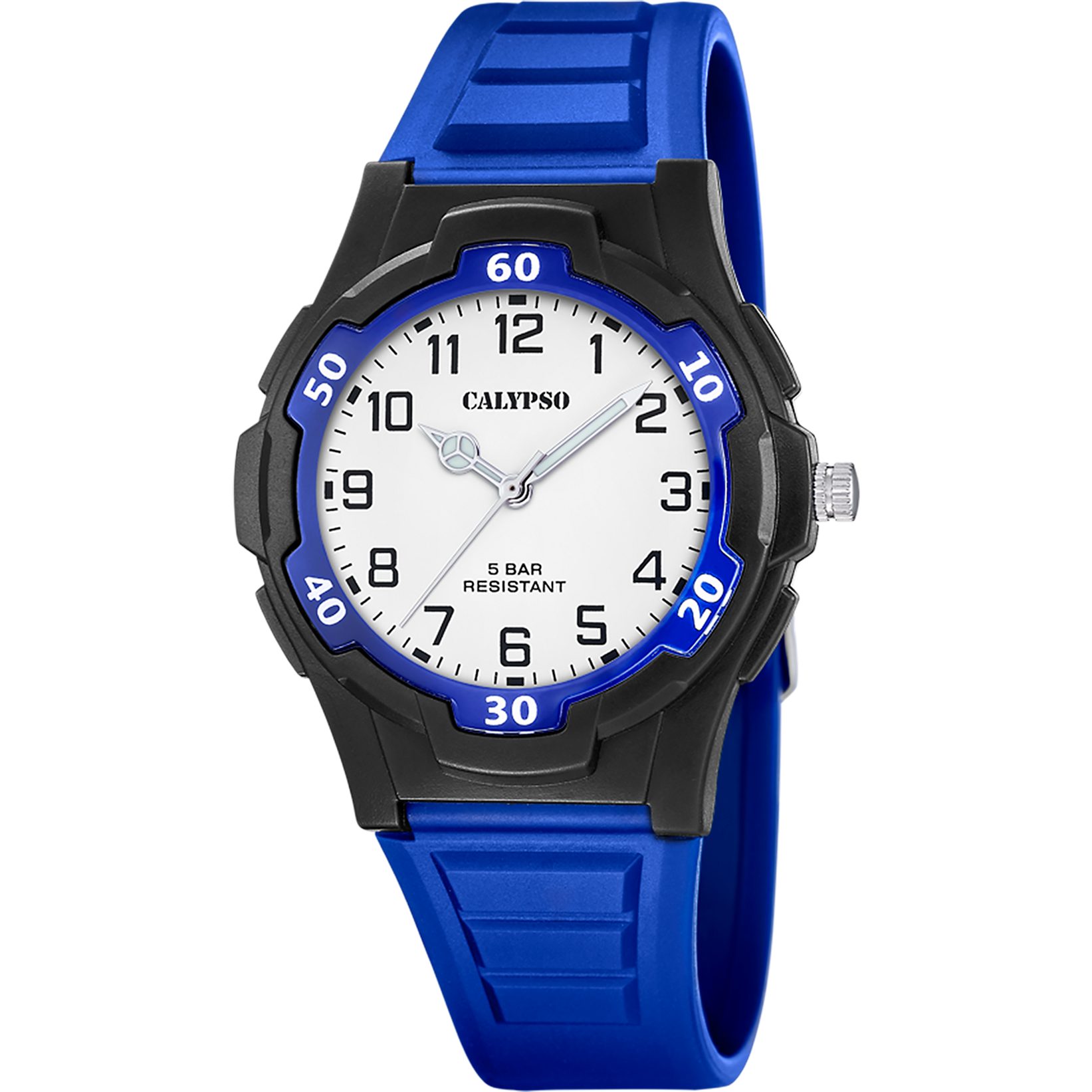 CALYPSO WATCHES Quarzuhr Easy Time K5878_1, Armbanduhr, Herrenuhr, Silikonarmband, analog