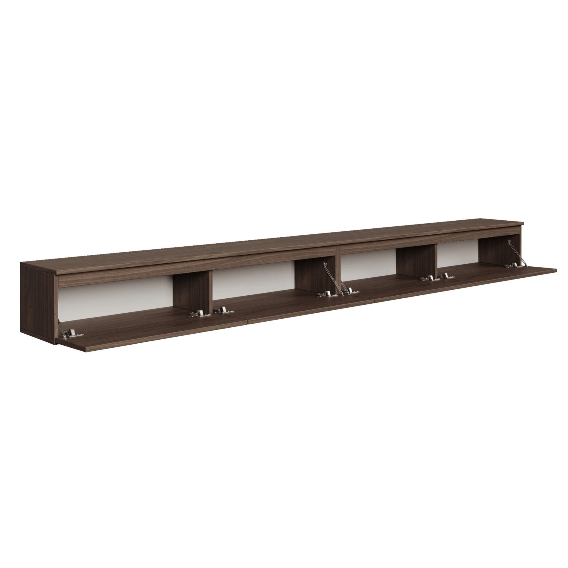 Selsey TV-Schrank Bemmi Hängendes TV-Board mit vier Klappen 300 cm – Bild 4 von 5