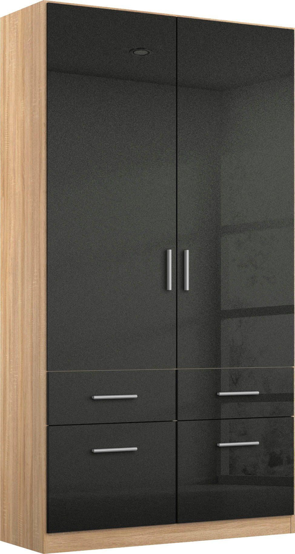rauch Drehtürenschrank Kleiderschrank Schrank Garderobe Schlafzimmerschrank CELLE in 4 Breiten und 2 Höhen, optional mit Schubkästen MADE IN GERMANY