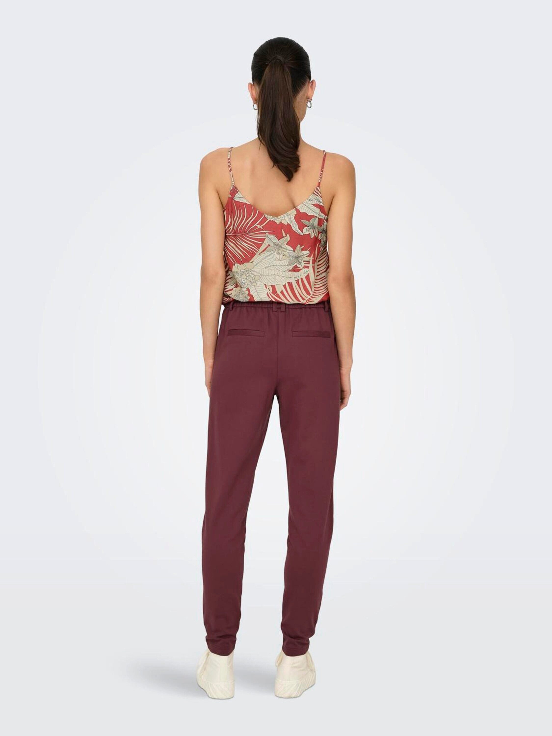 ONLY Bundfaltenhose Poptrash (1-tlg) Drapiert/gerafft günstig online kaufen
