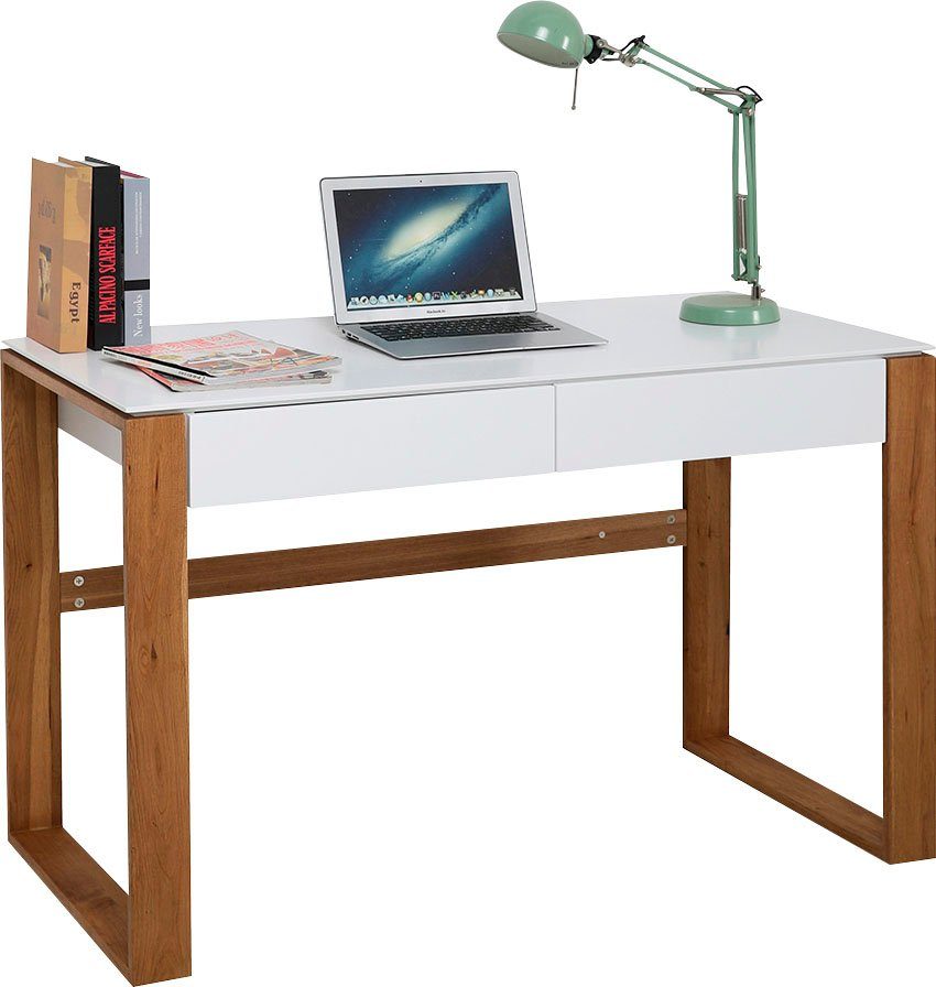 andas Schreibtisch »Herdis«, mit 2 grifflosen Schubladen online kaufen |  OTTO