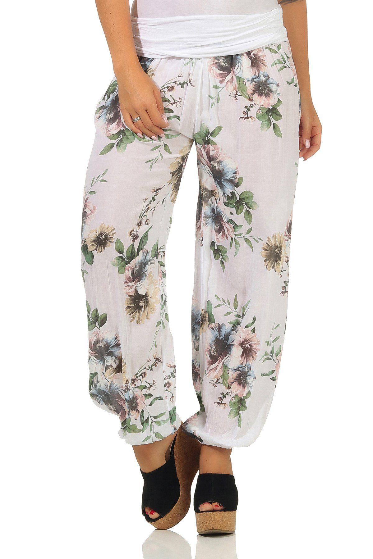 Mississhop Haremshose Ballonhose Pluderhose Pumphose Aladinhose günstig online kaufen