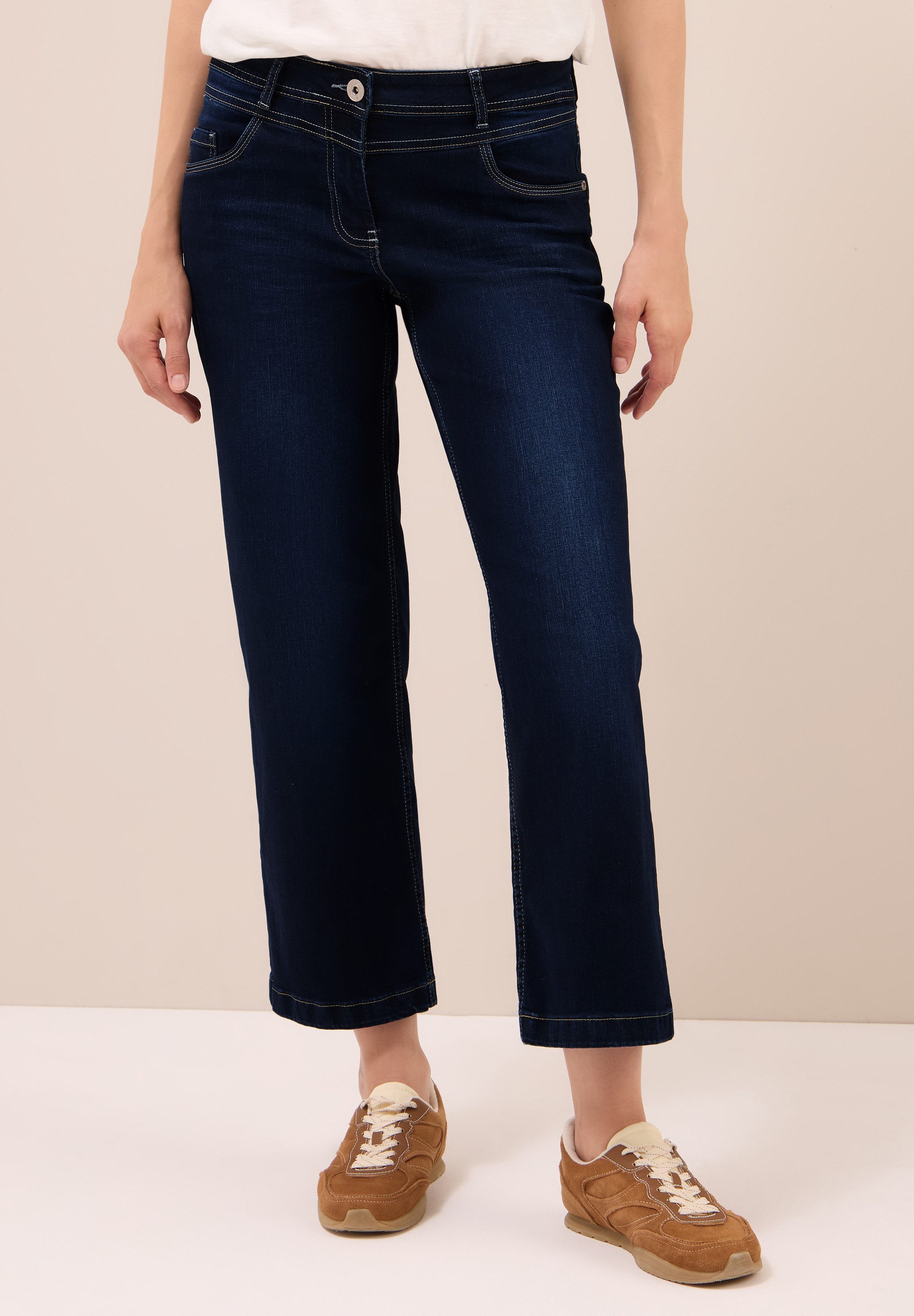 STREET ONE Loose-fit-Jeans aus Baumwolle mit günstig online kaufen