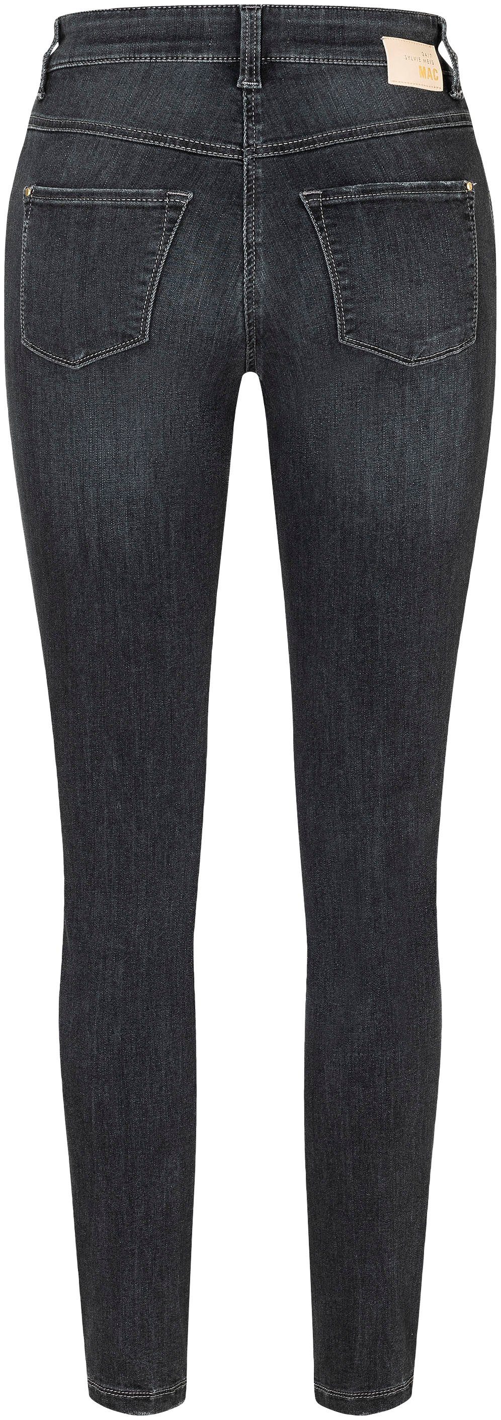 net Skinny ash wash den Qualität Dream für MAC sorgt perfekten Sitz Hochelastische Skinny-fit-Jeans