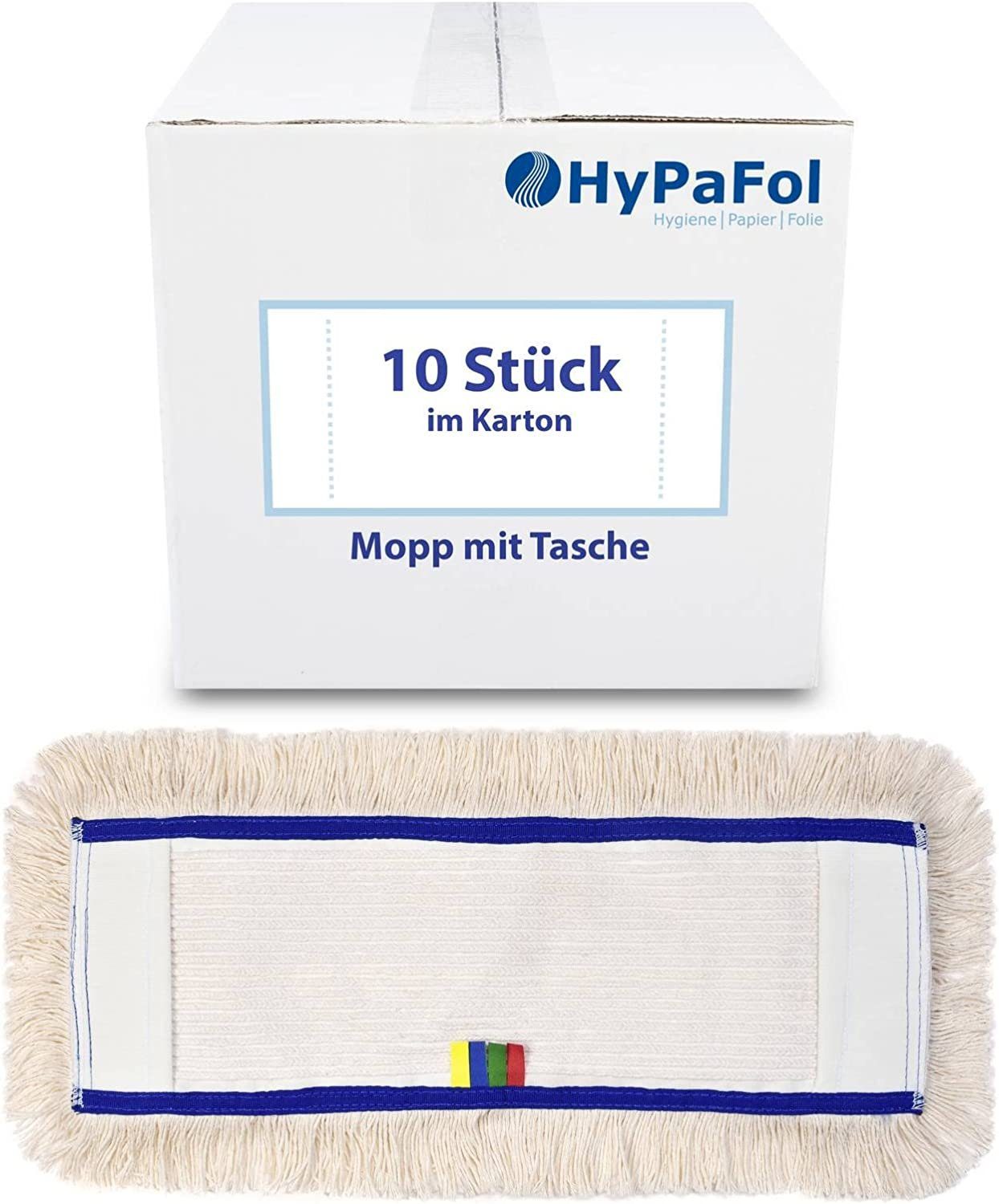 Hypafol Wischmopp / Baumwolle / Mikrofaser/ mit Borsten, 40-50 cm Breite, verschiedene Packs