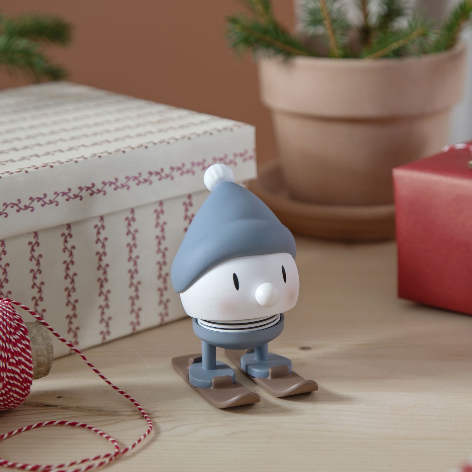 HOPTIMIST Dekofigur Soft Bumble S Skiing günstig online kaufen