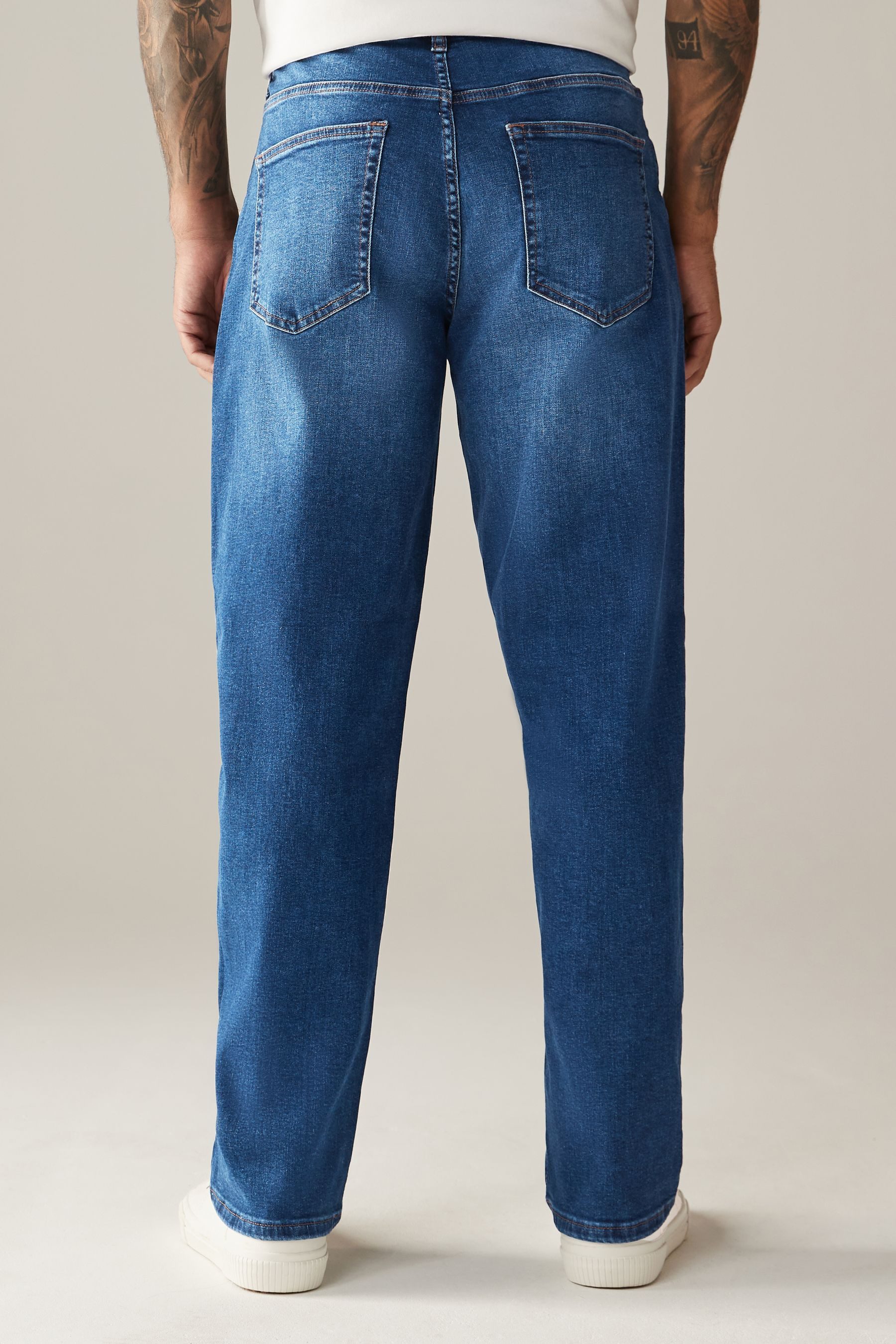 Next Relax-fit-Jeans Klassische Relaxed Fit Stretch-Jeans günstig online kaufen