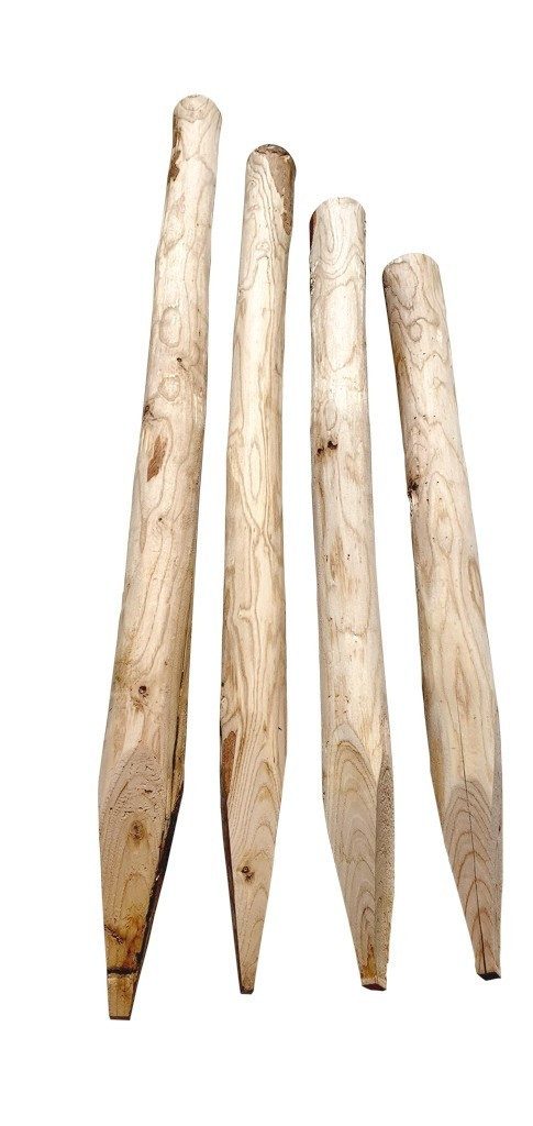 Nature-Lounge Zaunpfosten Zaunpfosten Haselnuss / Kastanie günstig online kaufen