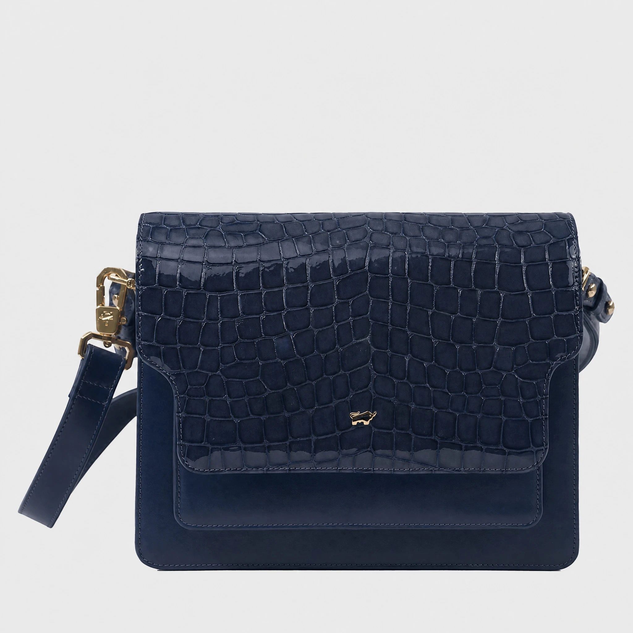 Braun Büffel Umhängetasche VERONA Umhängetasche M blau