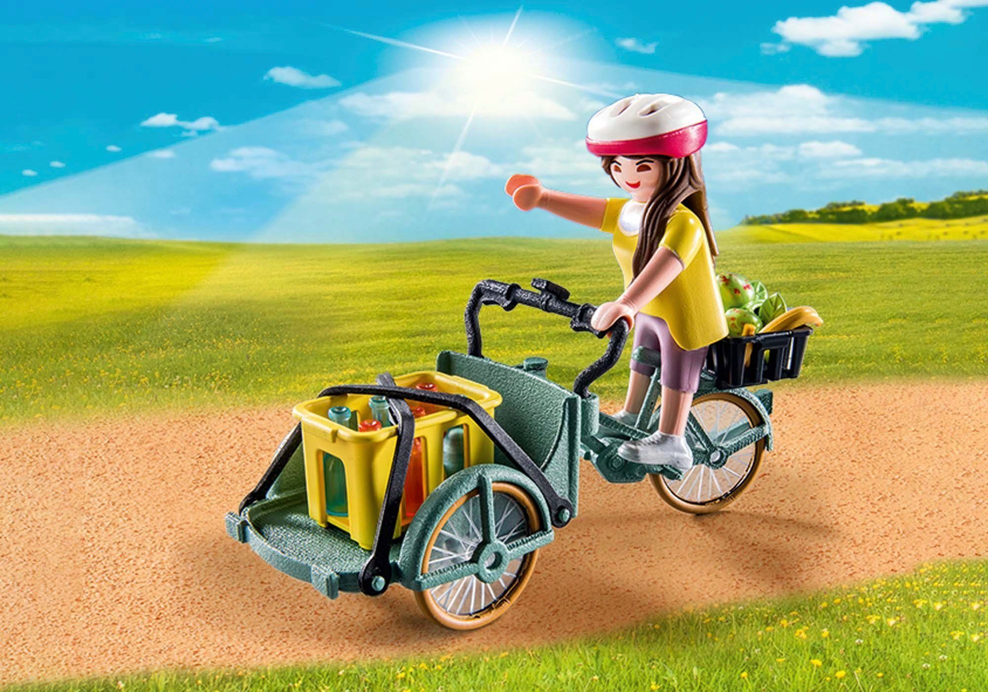 Playmobil® Spielwelt Lastenfahrrad günstig online kaufen