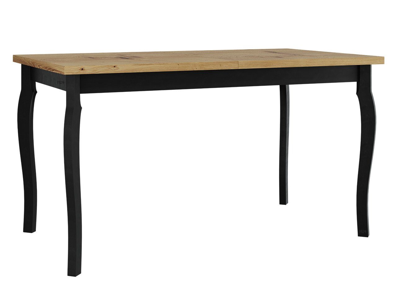 MIRJAN24 Esstisch Alba V, Ausziehbarer mit Einlegeplatte, 90x180/200 cm