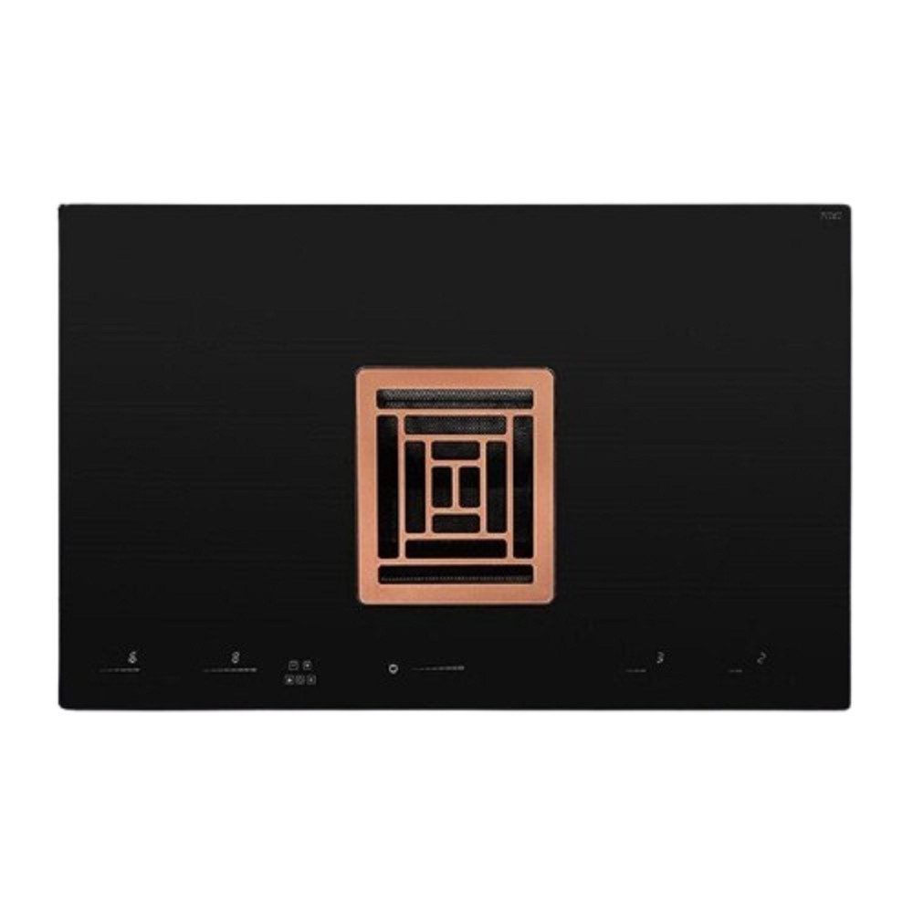 Baumann Induktions-Kochfeld AURICA, 4 Induktionszonen Kochfeld mit Kochfeldabzug