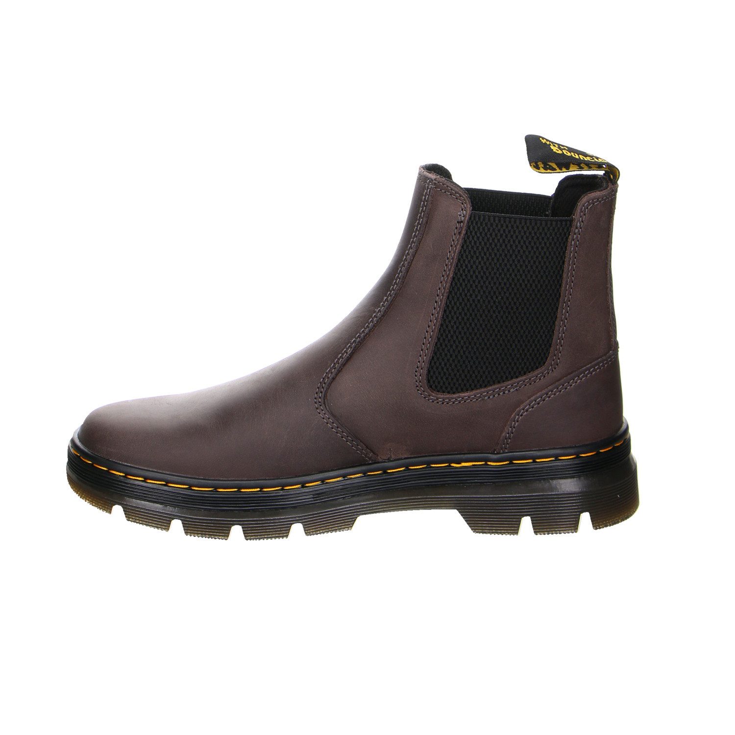 DR. MARTENS Dr. Martens Embury Fettleder Schnürstiefel grau Chelseaboots