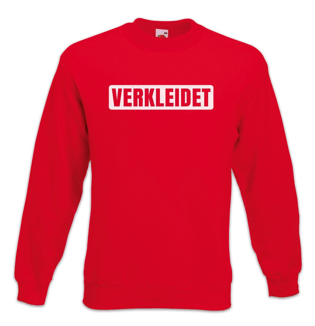 Urban Backwoods Sweatshirt Verkleidet B Sweatshirt Fasching Kostüm Karneval Verkleidung Fastnacht (1-tlg) Fassenacht Fun Faschings-Shirt Helau