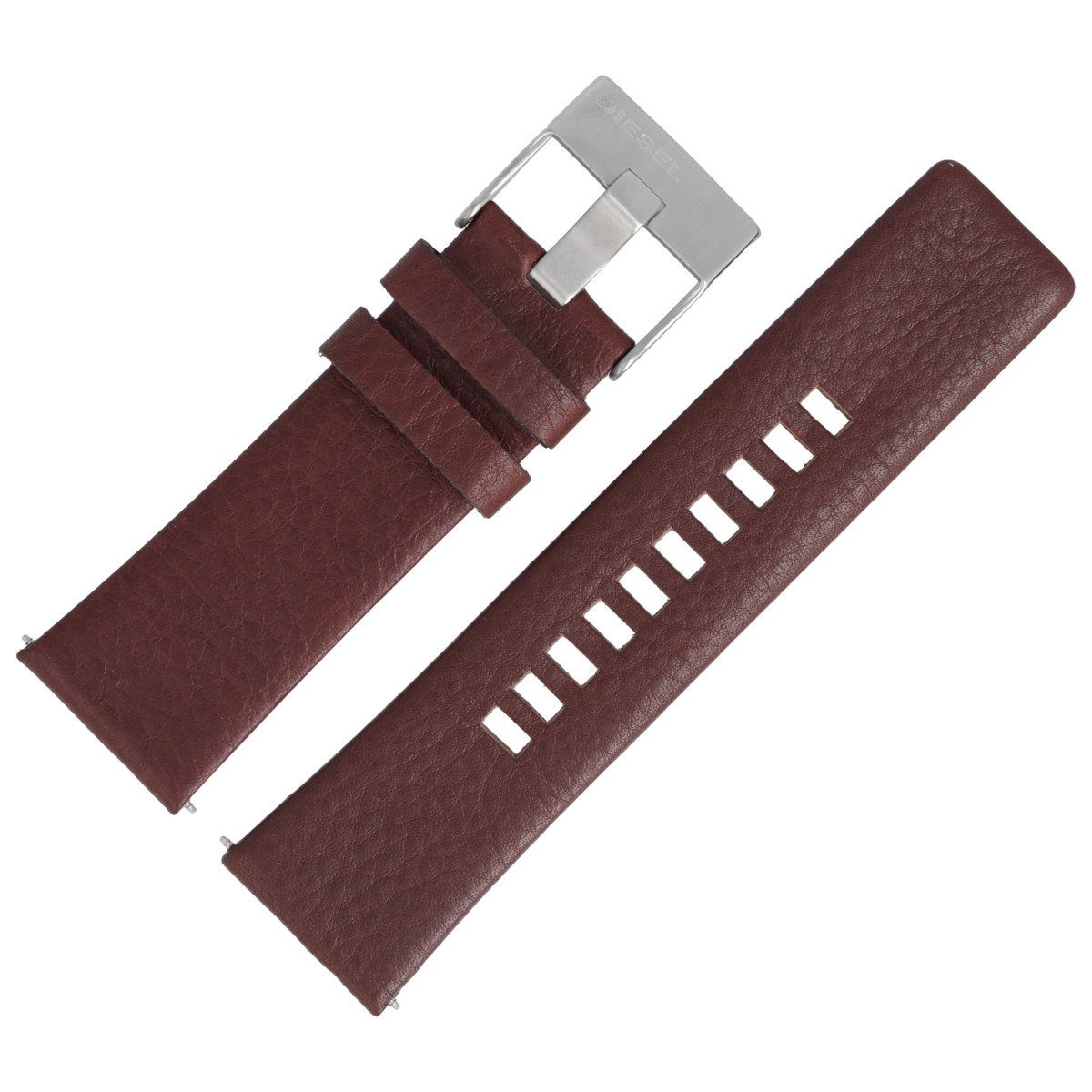 Diesel Uhrenarmband 26mm Leder Braun DZ-4281