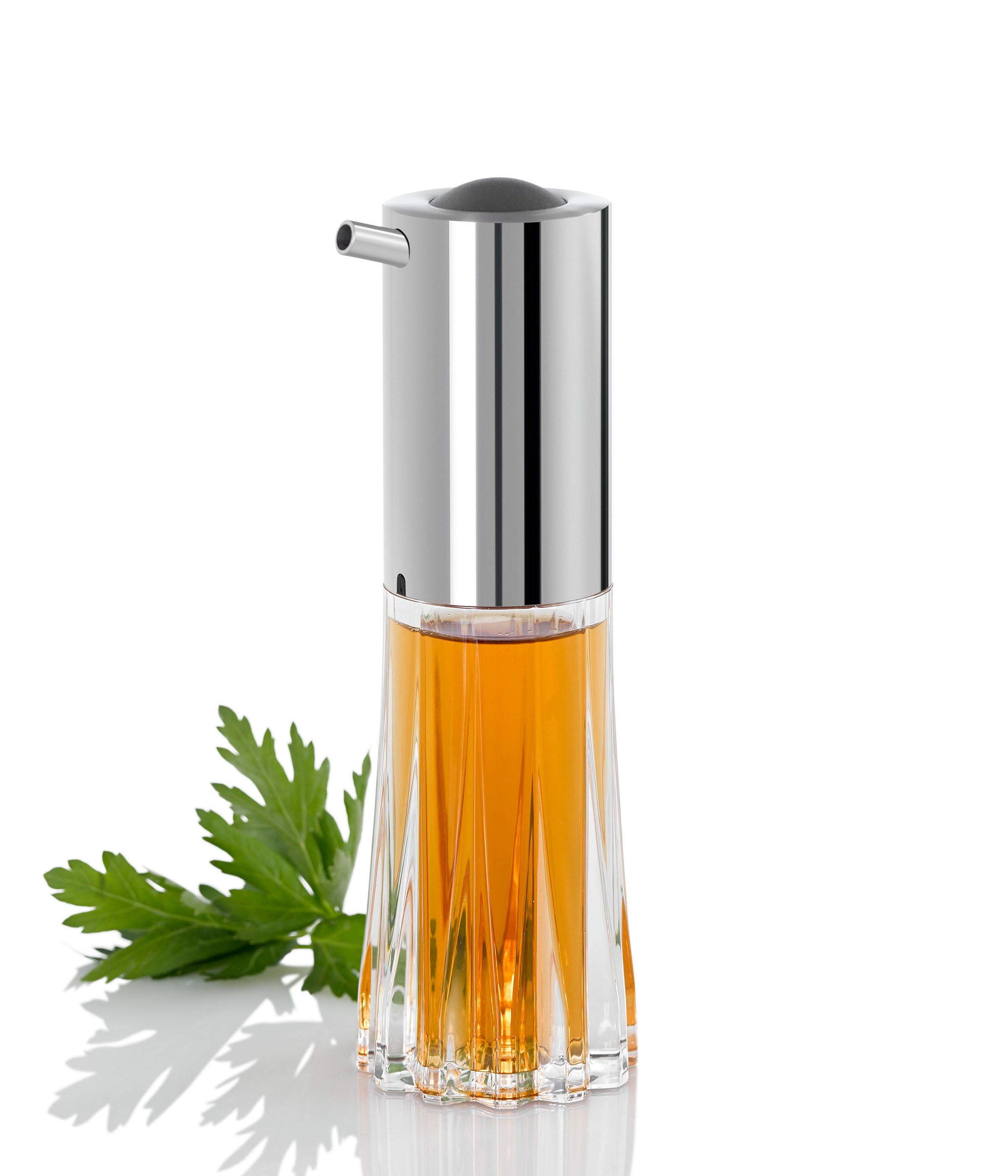 AdHoc Ölspender Öl- und Essigspender Menage Crystal, tropffreies Ausgießen und elegantes Design für moderne Küche