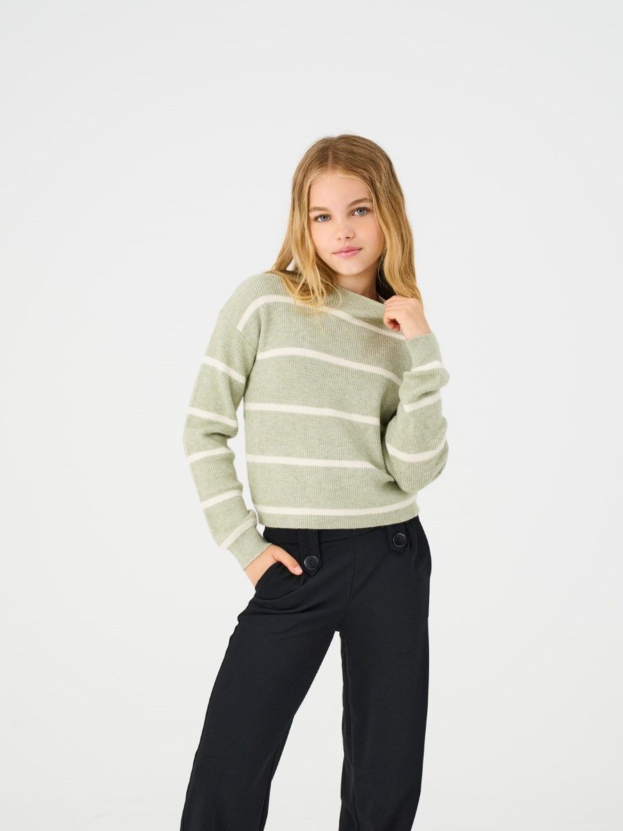 KIDS ONLY Strickpullover KOGFRANCA SHORT sehr weich, legerer Schnitt – Bild 4 von 5