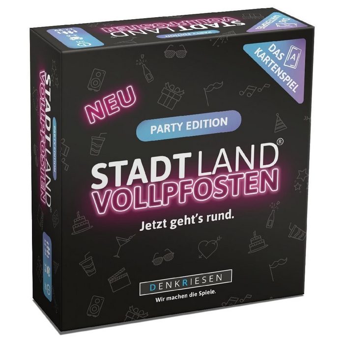 Denkriesen Spiel Denkriesen - Stadt Land Vollpfosten® - Das Kartenspiel - Party...