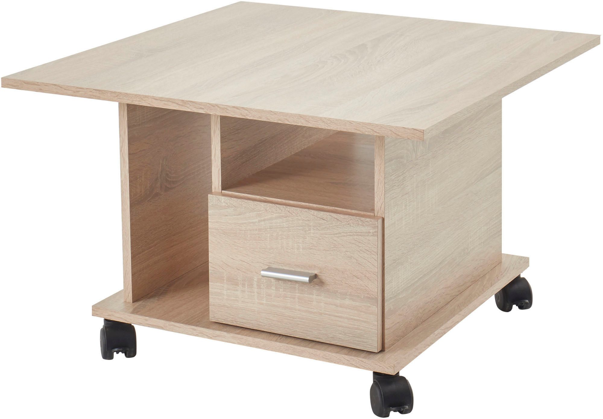 Stolkom Couchtisch "Activio" rollbar, Tisch mit Schubkasten günstig online kaufen