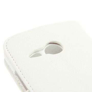 König Design Handyhülle HTC One mini 2, HTC One mini 2 Handyhülle Backcover Weiß